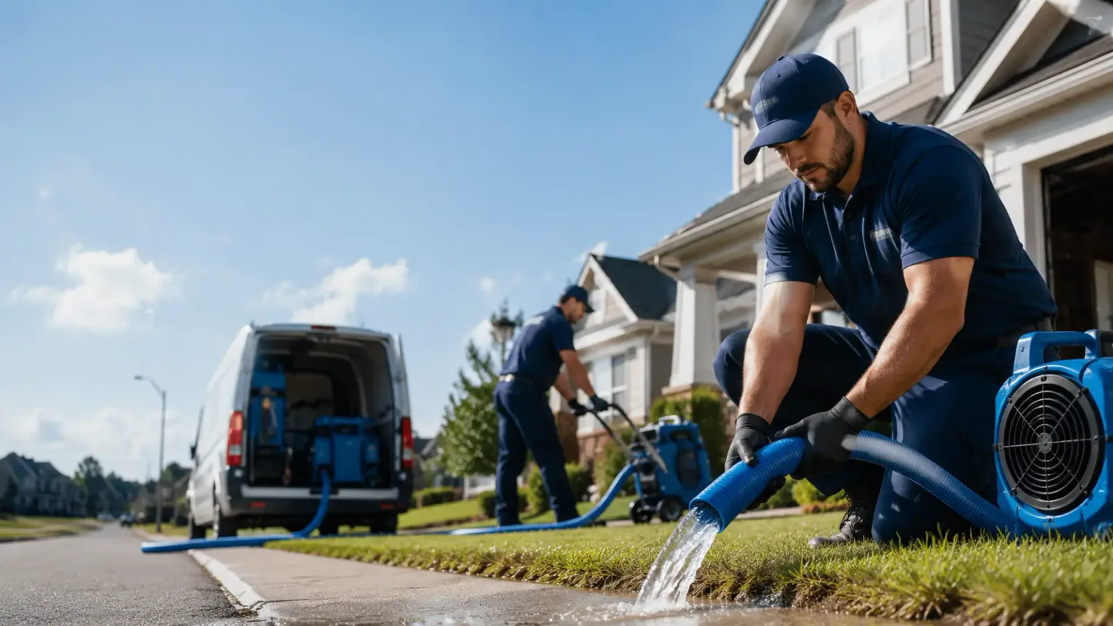 Flood Damage Restoration in Hall, NY